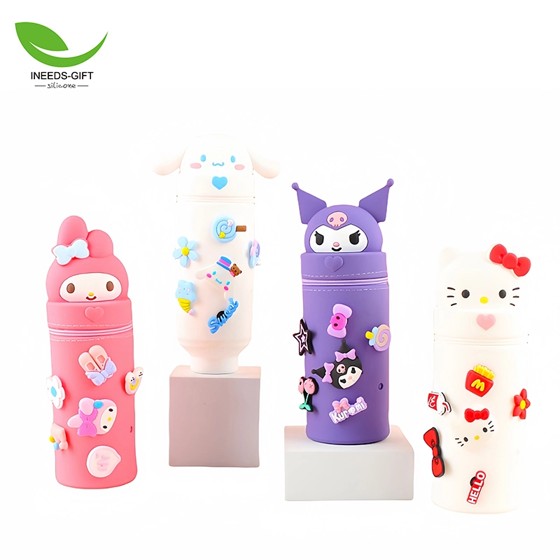 Estuche para lápices de silicona para niños