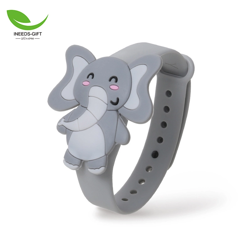 Pulsera de silicona con animales